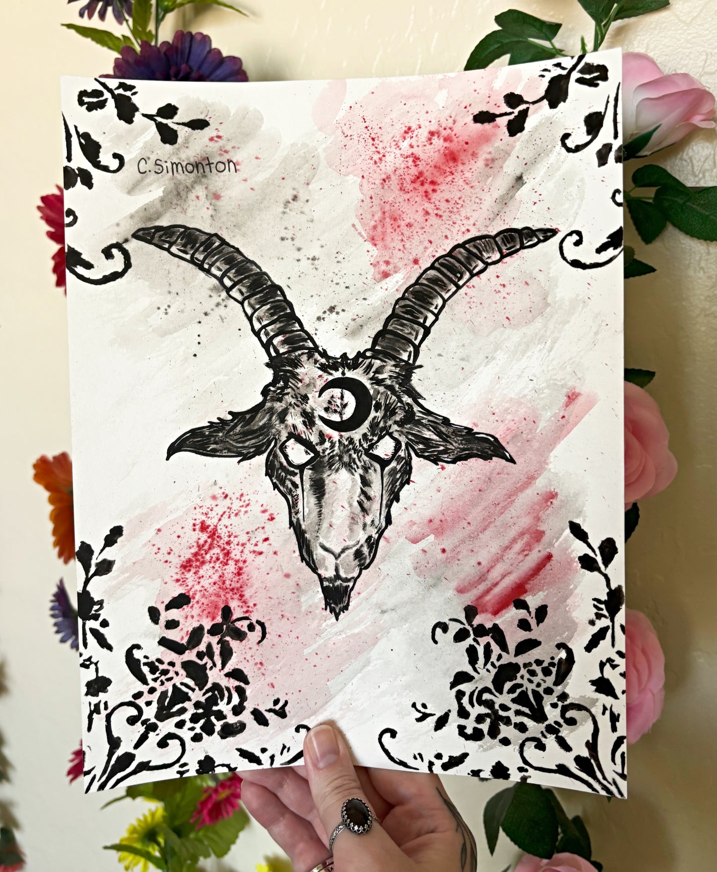 Goat Art Print