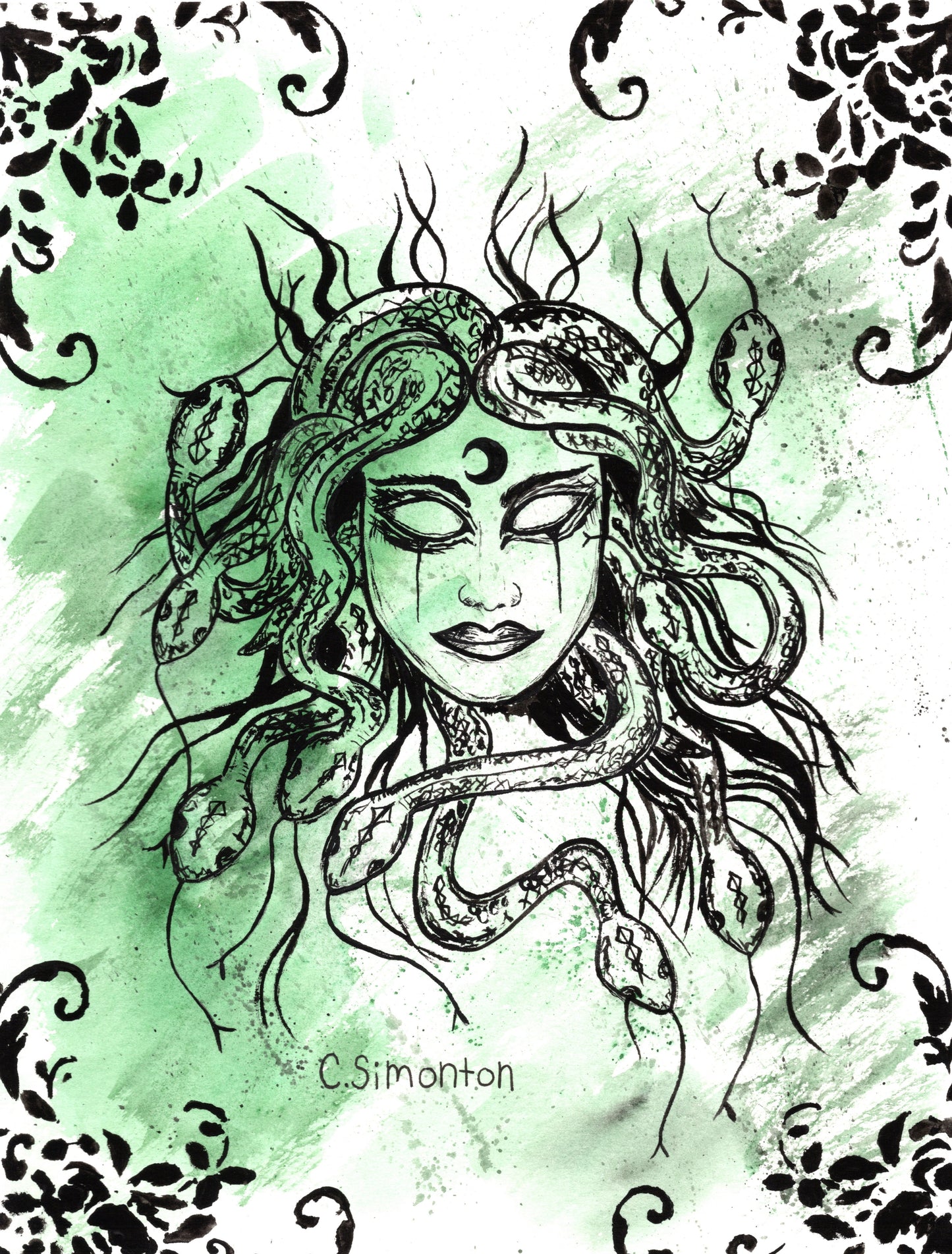 Medusa Art Print