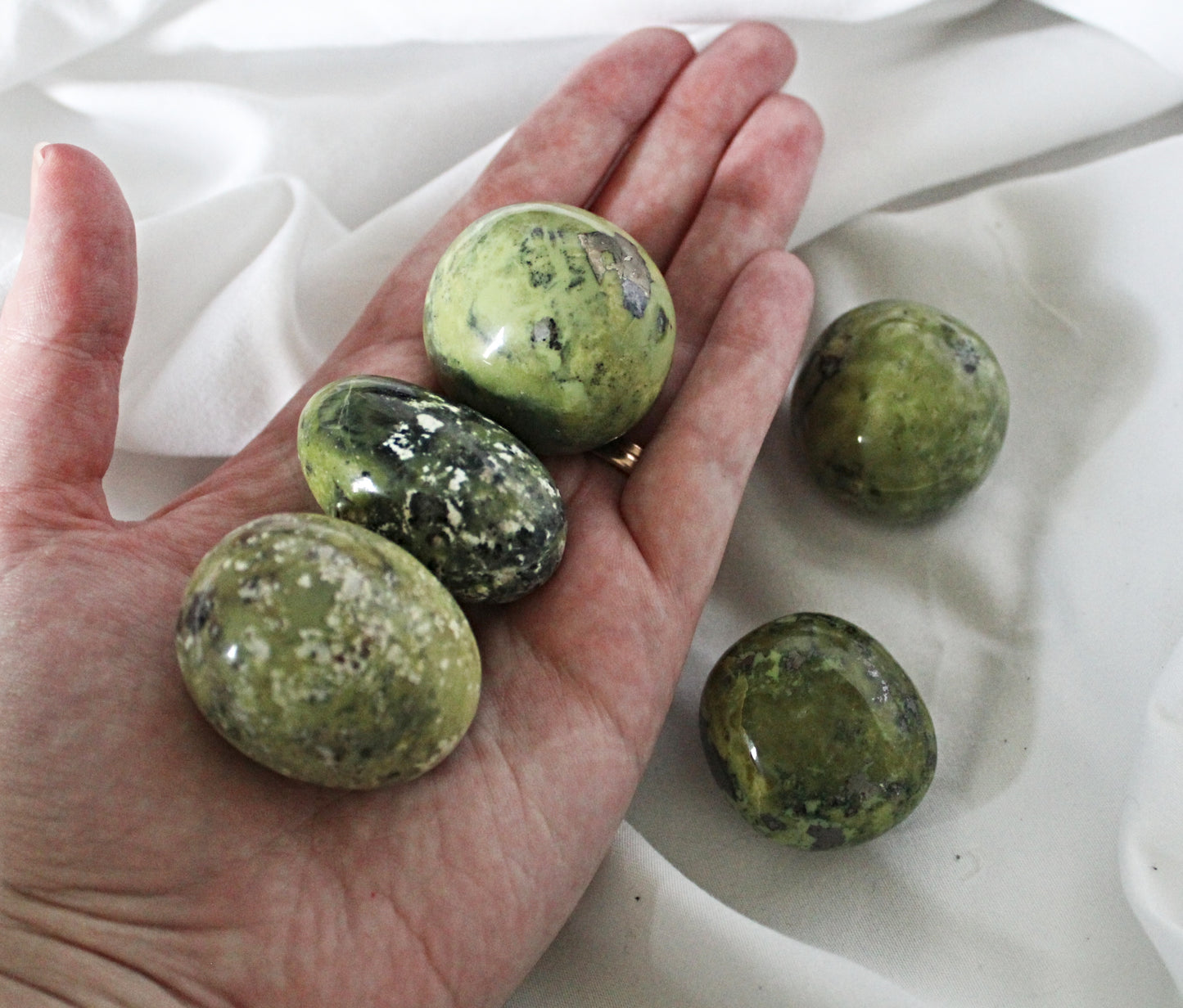 Serpentine Polished Stones