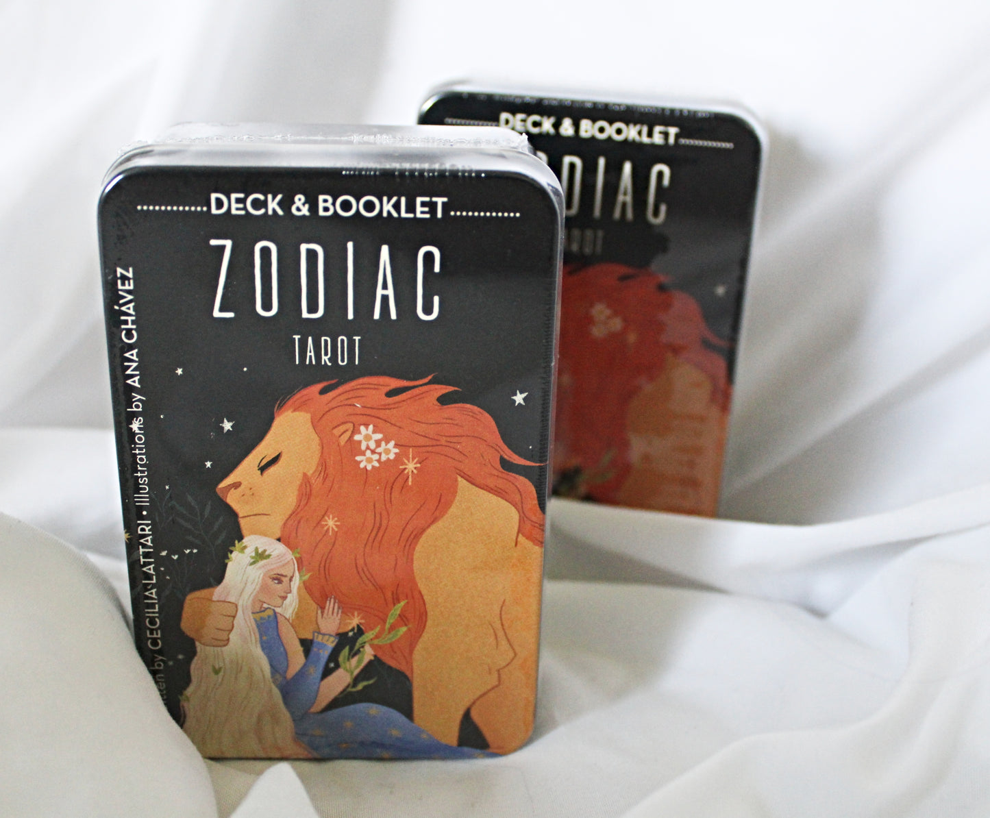 Zodiac Tarot in a tin