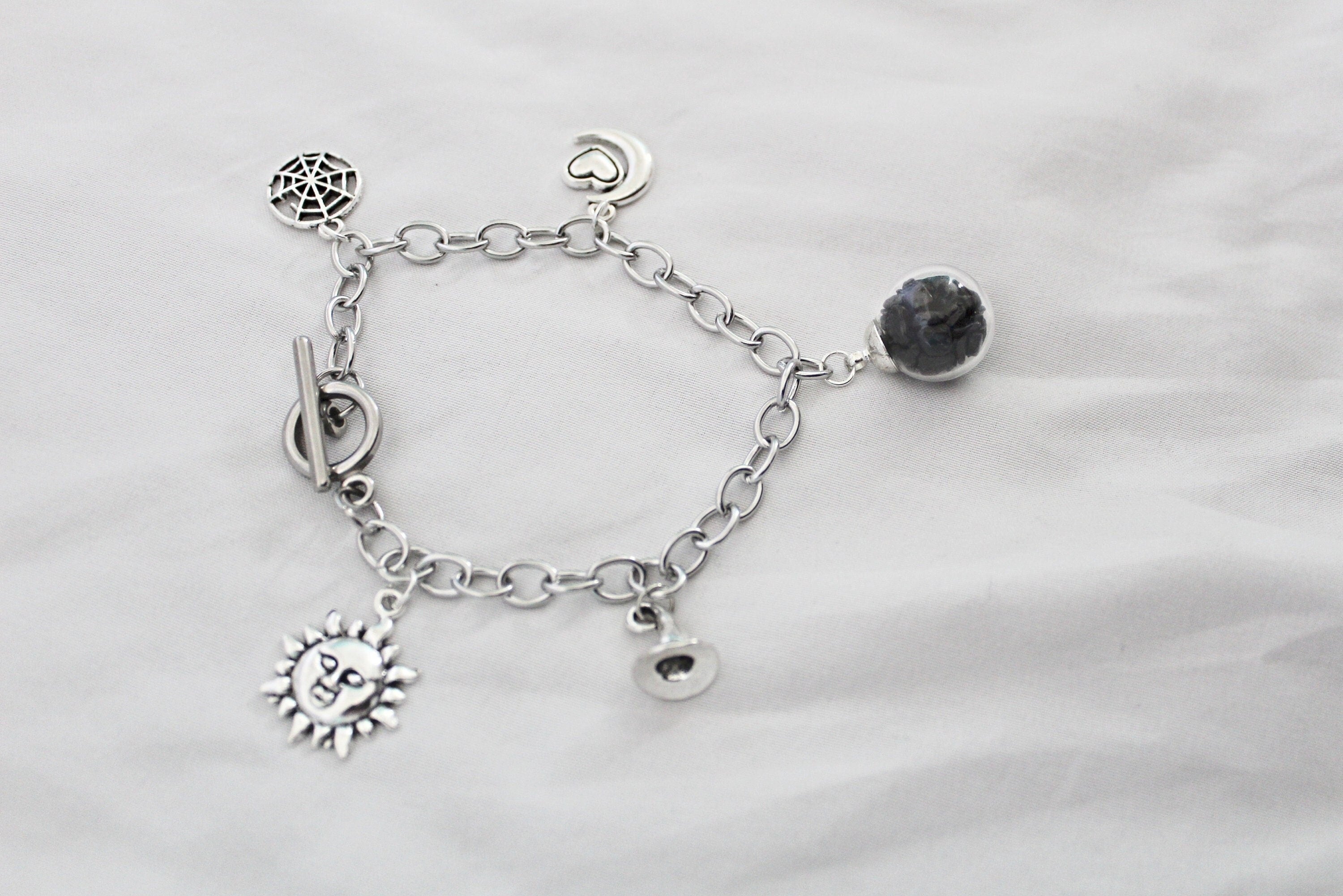 Get Crystal Moon Charm Bracelet at ₹ 890 | LBB Shop